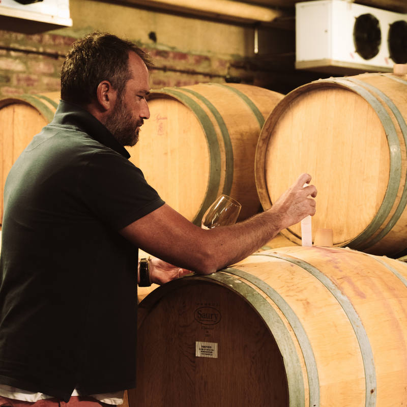 Holden Manz Barrel Tasting